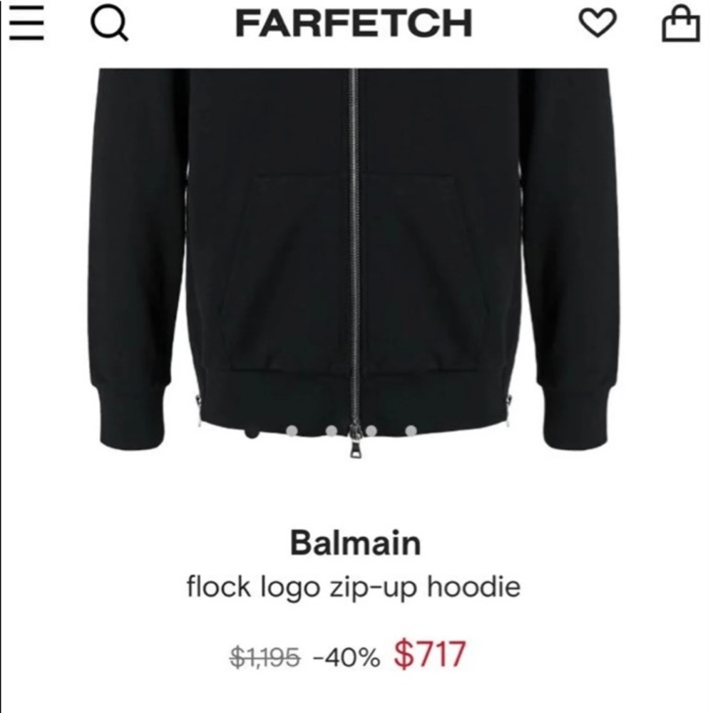 Balmain jacket 100% authentic and in good condition